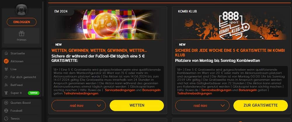 MasterCard Sportwetten Bonus bei Mastercard Wettanbieter