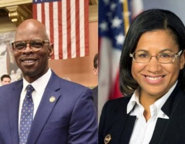 Rep. Stephen Kinsey and Rep. Donna Bullock (WITF/ Courtesy of Pennsylvania House)