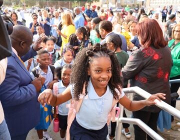 Students returning to school