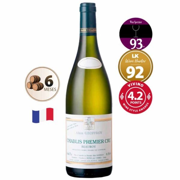 vinho branco Chablis 1Er Cru B Vignes Alain Geoffroy 2019