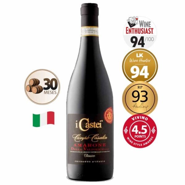 vinho tinto iCastei Campo Casalin Amarone Della Valpolicella 2017