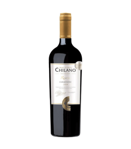 Vinho tinto chileno reserva carmenere