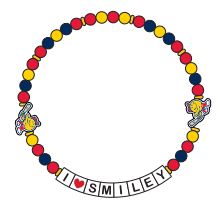 3pk Friendship Bracelet - Mascots