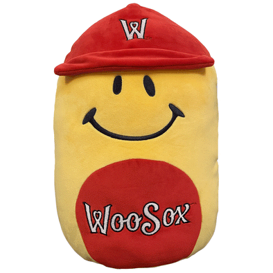 Worcester Red Sox Mascot Factory Smiley Squishy Pillow