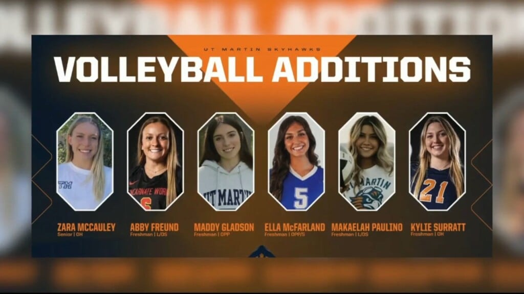 Volleyball Signees For Ut Martin