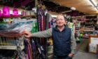 David Conchie in the shop at Rowanlea Riding School. Image: Kim Cessford/DC Thomson