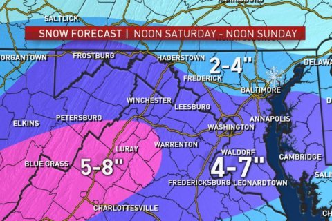 1st snowstorm in months likely this weekend; impacts moderate