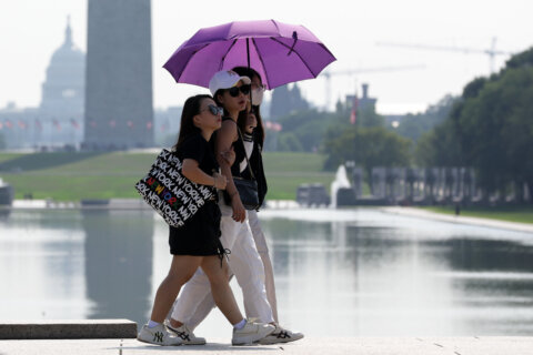 Could Friday be the hottest day of the year in the DC region so far?