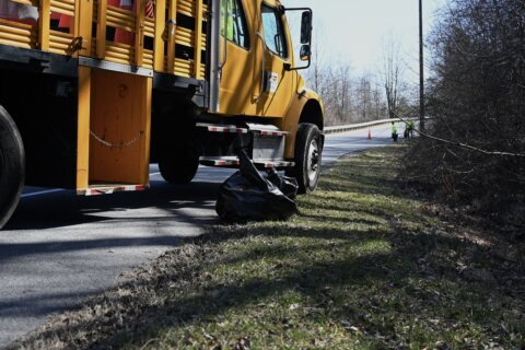 ‘Beer bottles, mattresses, ladders’: Maryland crews tackle cleanup of 17,000 miles of roadway