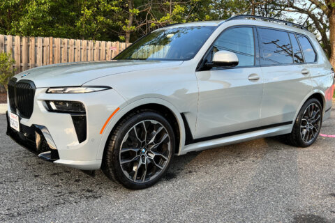 Exterior of BMW X7