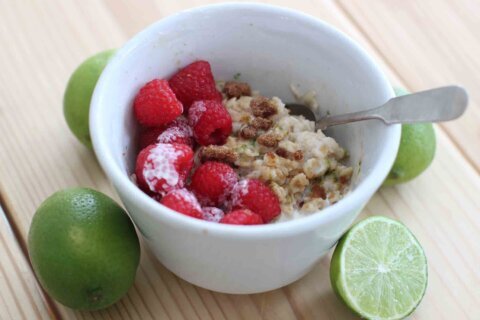 Why oatmeal, cereal dries like cement on your bowl