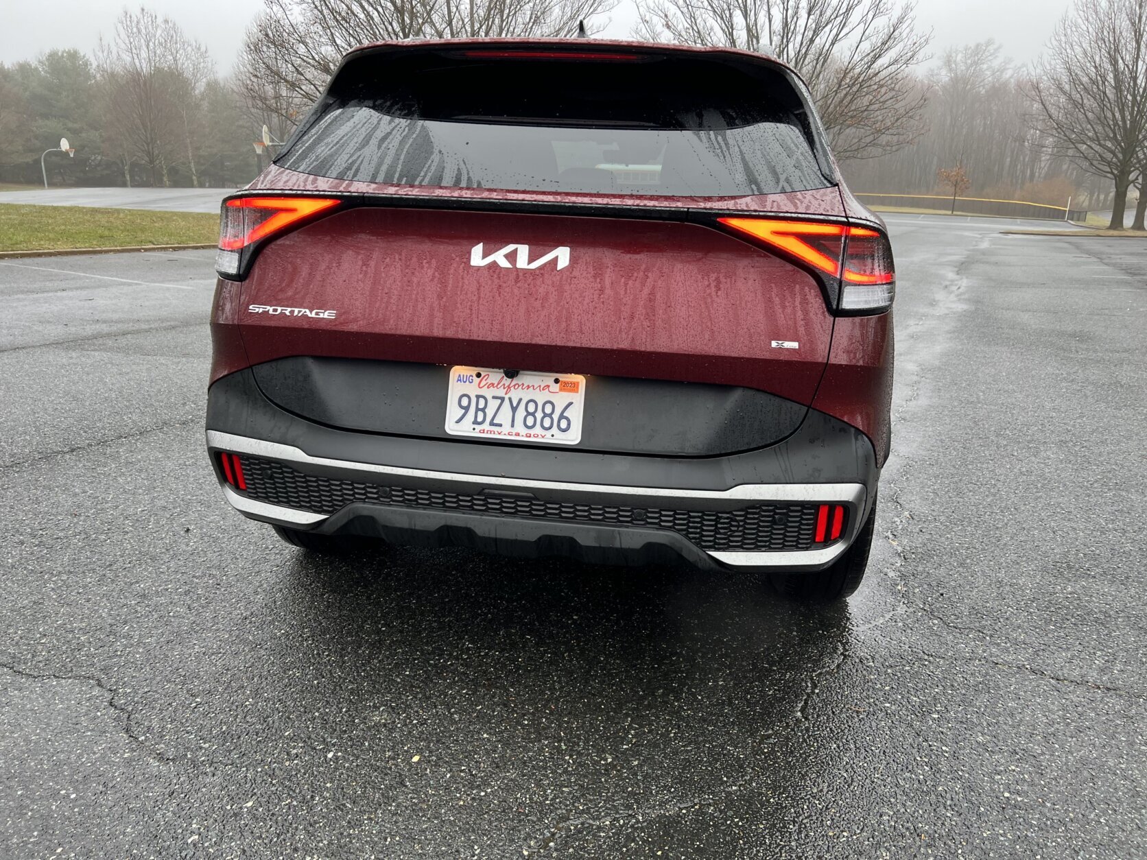 Exterior of the Kia Sportage