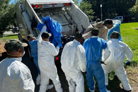 DC, National Park Service clear homeless encampment site in Northwest neighborhood