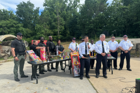 ‘Fireworks are incredibly dangerous’: DC Fire holds live demonstration to show dangers of illegal fireworks