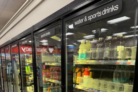 Want to grab a cold drink from the downtown Silver Spring CVS? You might have to wait in line