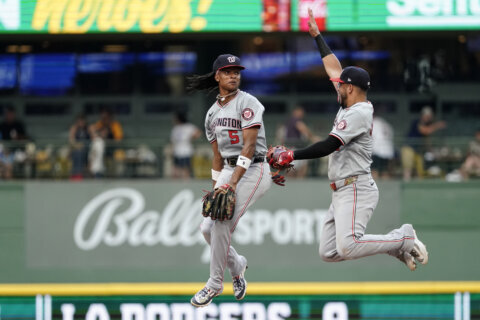 CJ Abrams’ late home run caps Nationals’ 6-5 comeback over Brewers