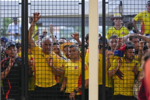 Colombia’s soccer federation president and son among 27 arrested in chaos at Copa America final