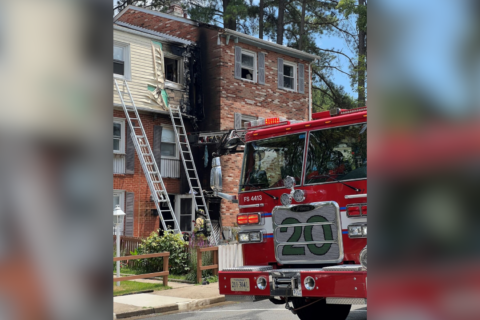 Three Dale City townhouses damaged, 10 displaced in fire sparked by fireworks