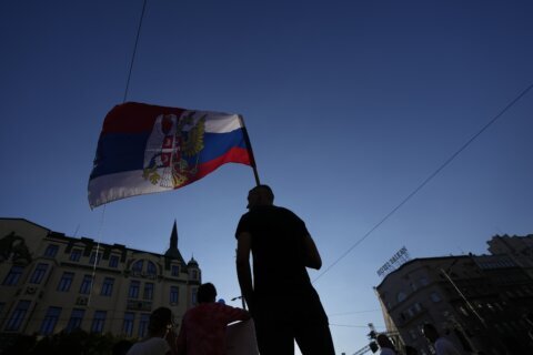 Thousands protest lithium mining in Serbia. Officials say it’s a plot against populist president