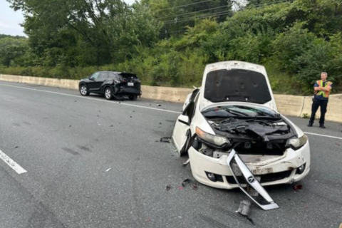 9 injured after multicar crash during rush hour on I-270 in Clarksburg