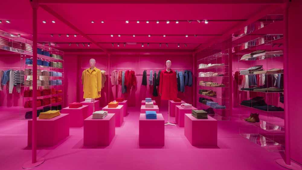 The Benetton store on Milan's Corso Vittorio Emanuele II.