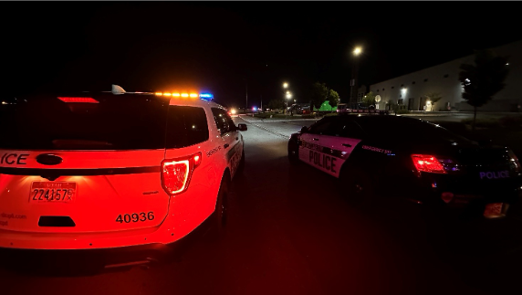 An image of the Salt Lake City Police Department responding to a scene to assist the Utah Highway Patrol on June 29, 2024. During the search and arrest of a suspect, an officer with SLCPD "fired at least one shot," according to police. (Salt Lake City Police Department)