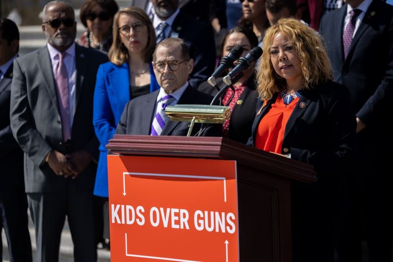 U.S. Rep. Lucy McBath, D-Marietta, is critical of the U.S. Supreme Court ruling that overturned a ban on bump stocks. 