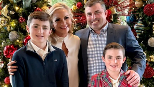 Four members of the Van Epps family, 12-year-old J.R., 10-year-old Harrison, 43-year-old Laura and 42-year-old Ryan, were killed in an airplane crash Sunday.