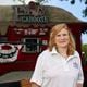 Pam Kachmar is owner of the Frosty Caboose, an ice cream shop located near train tracks in Chamblee. (Jason Getz/jason.getz@ajc.com)