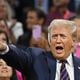 Republican presidential candidate former President Donald Trump attends the third day of the Republican National Convention, Wednesday, July 17, 2024, in downtown Milwaukee, WI. (Hyosub Shin / AJC)