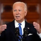 President Joe Biden said that his debate performance was hampered by recent international travel.