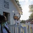 Charmaine Minniefield's Praise House Project in the historic Beacon Hill neighborhood of Decatur, where events have been held on Juneteenth and during other festivals and holidays.