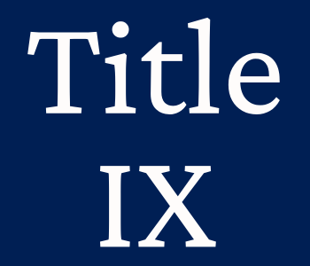 Title 9 written in roman numerals