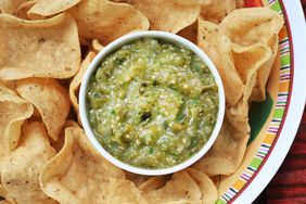 Air Fryer Roasted Salsa Verde