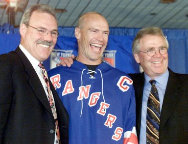 Glen Sather Rangers Messier