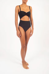 Tortoise Cutout One-Piece