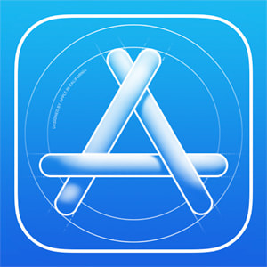 Apple Developer app 标志。