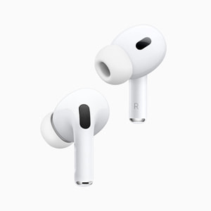 A pair of AirPods Pro. 