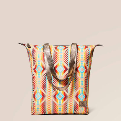 Tall Tote Diamond Stripe