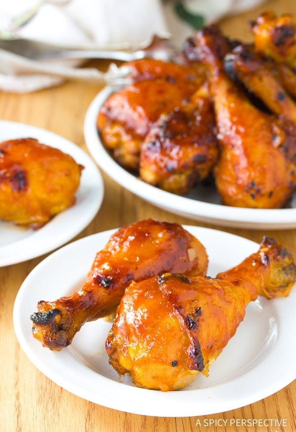 Glazed Chicken Drumsticks 