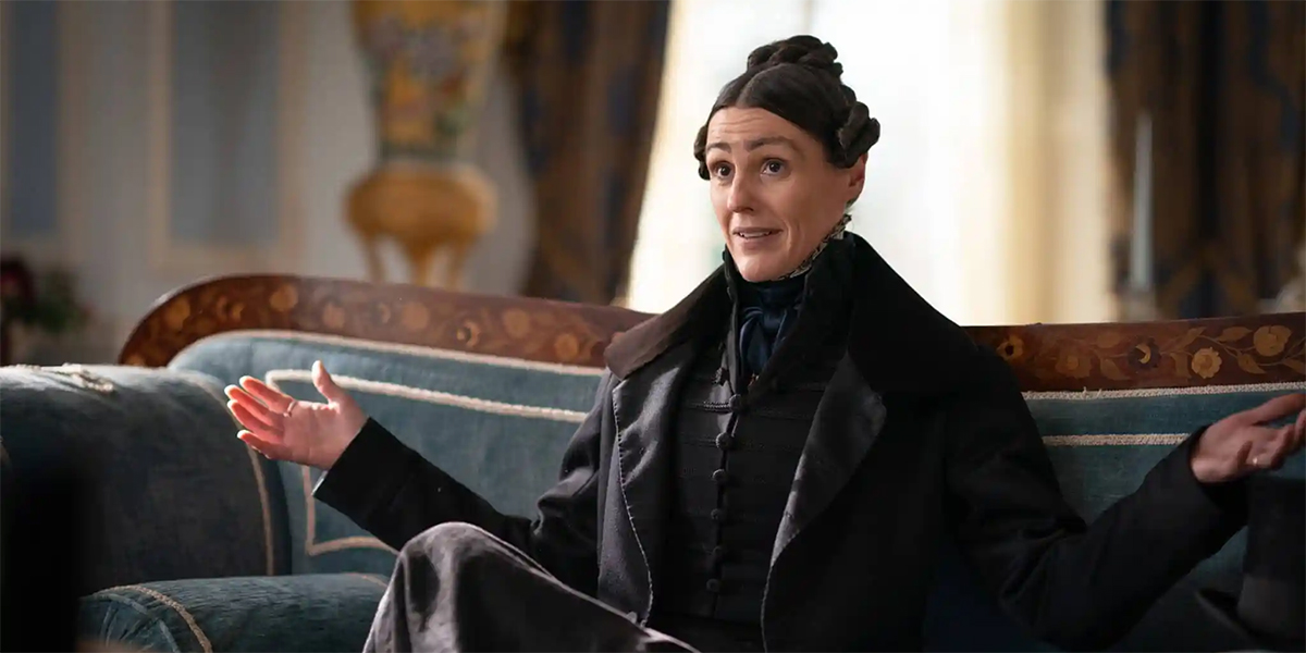 Suranne Jones as Anne Lister in Gentleman Jack