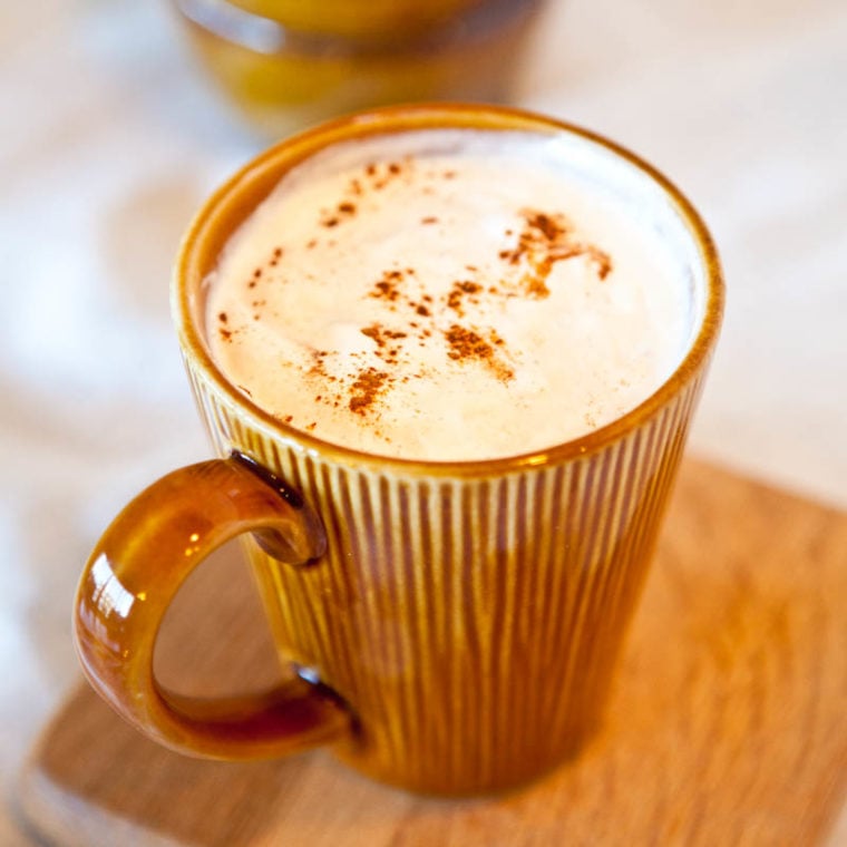 Pumpkin Spice Latte in mug