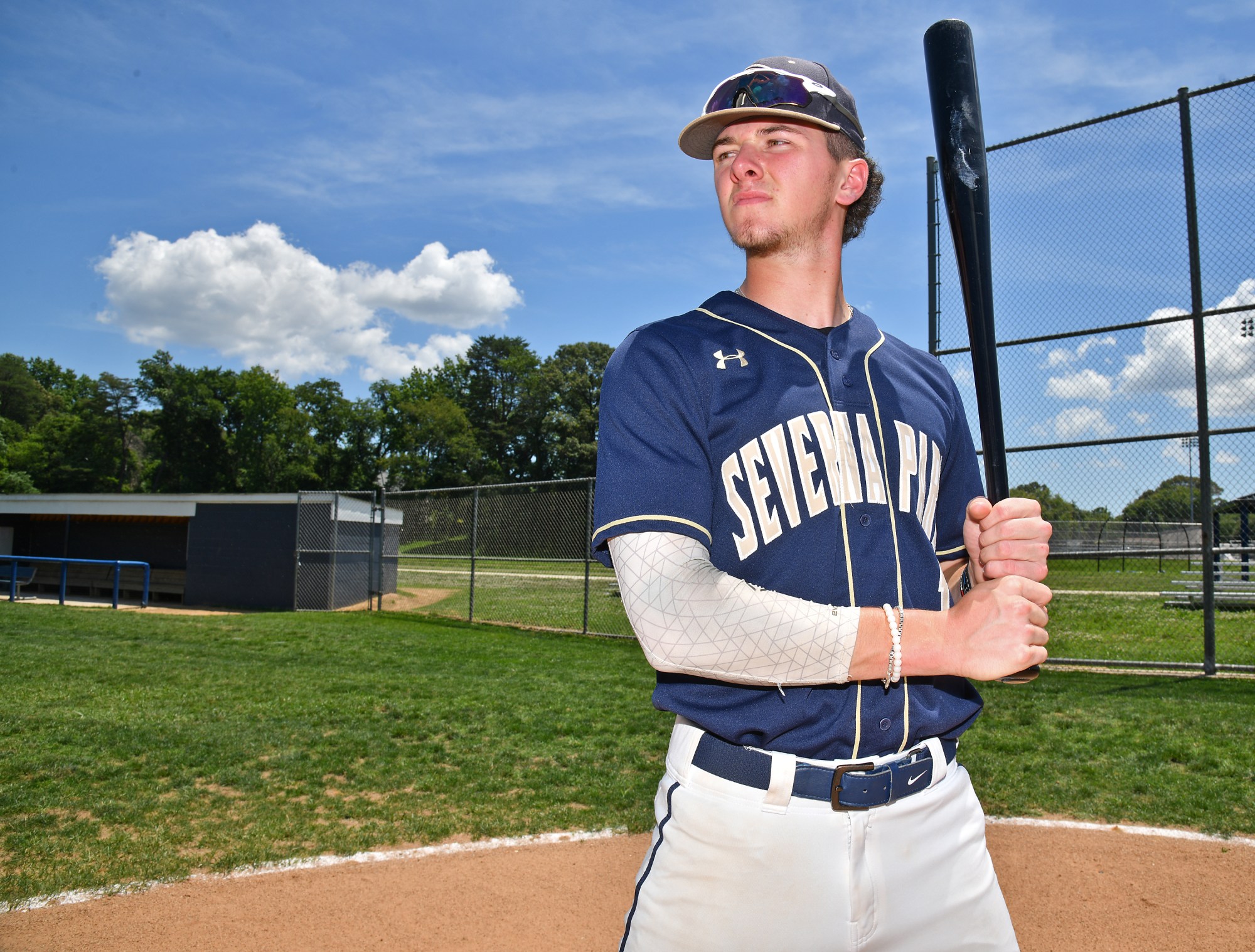 Severna Park High School baseball player Jackson Merrill is the Capital Gazette Baseball Player of the Year. Photographed at Severna Park High School Tuesday, June 29, 2021.