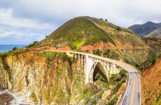 Shot of Bixby Creek Bridge.