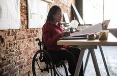 Business owner at their desk