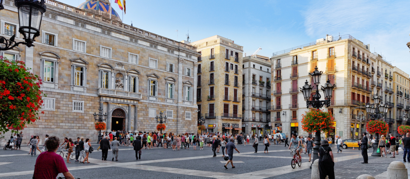 Plaça de Sant Jaume, a thousand-year-old icon of Catalan political power