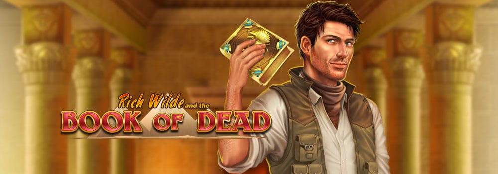 book of dead slot banner