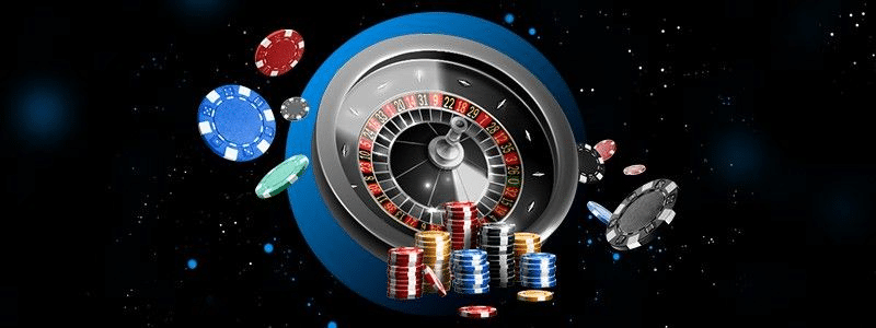 roulette wheel and chips