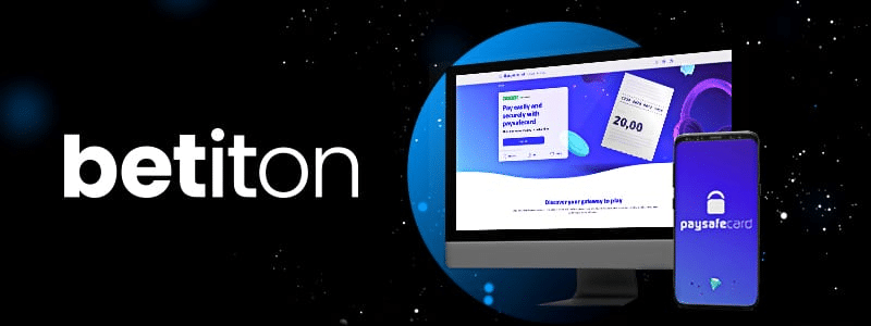 paysafecard payments at Betiton