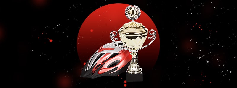 cycling trophy from one of the biggest  competitions